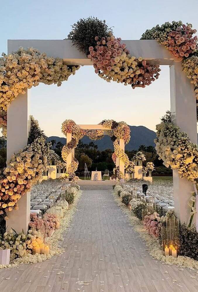 Wedding Arch Decoration Ideas [2022 Guide & FAQs] _ Wedding Arch