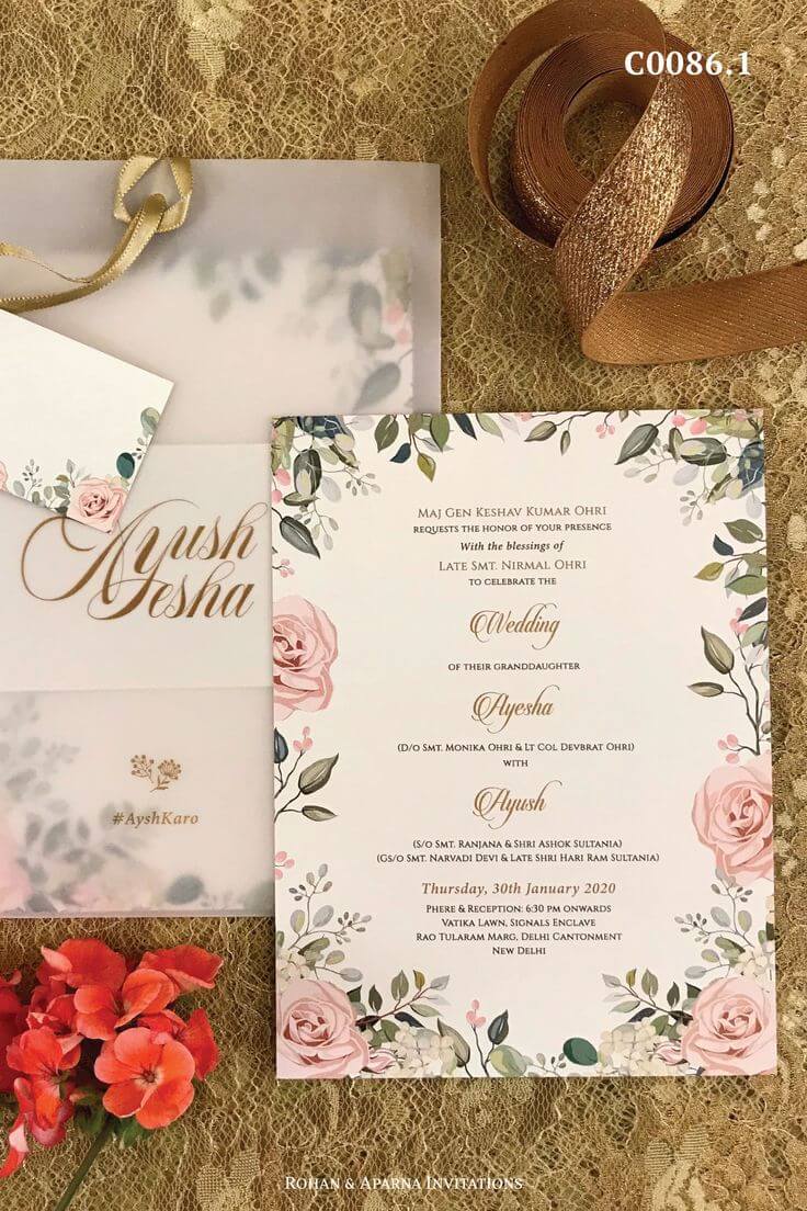 wedding invitation